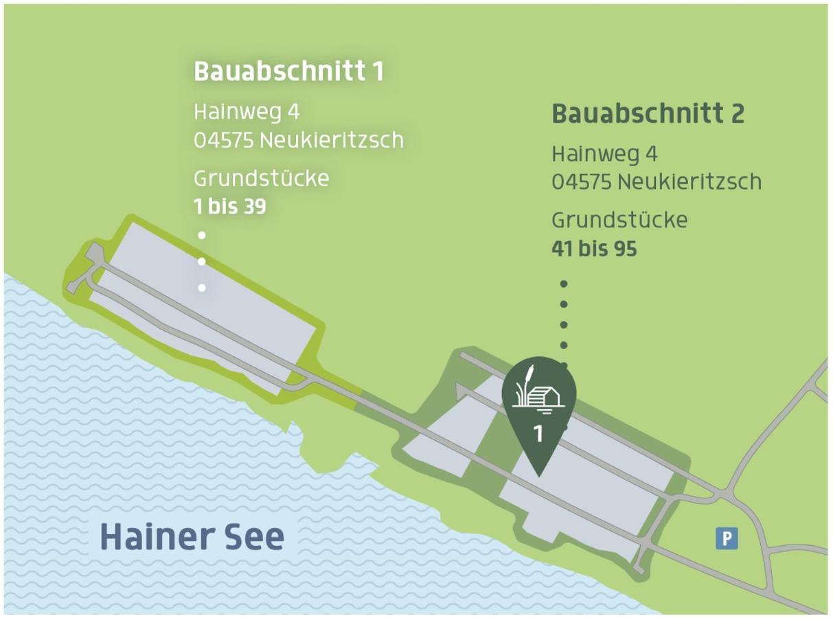 Haus Im Schilf 1 - Ferienwohnungen Am Hainer See Bei Leipzig Neukieritzsch Exterior photo