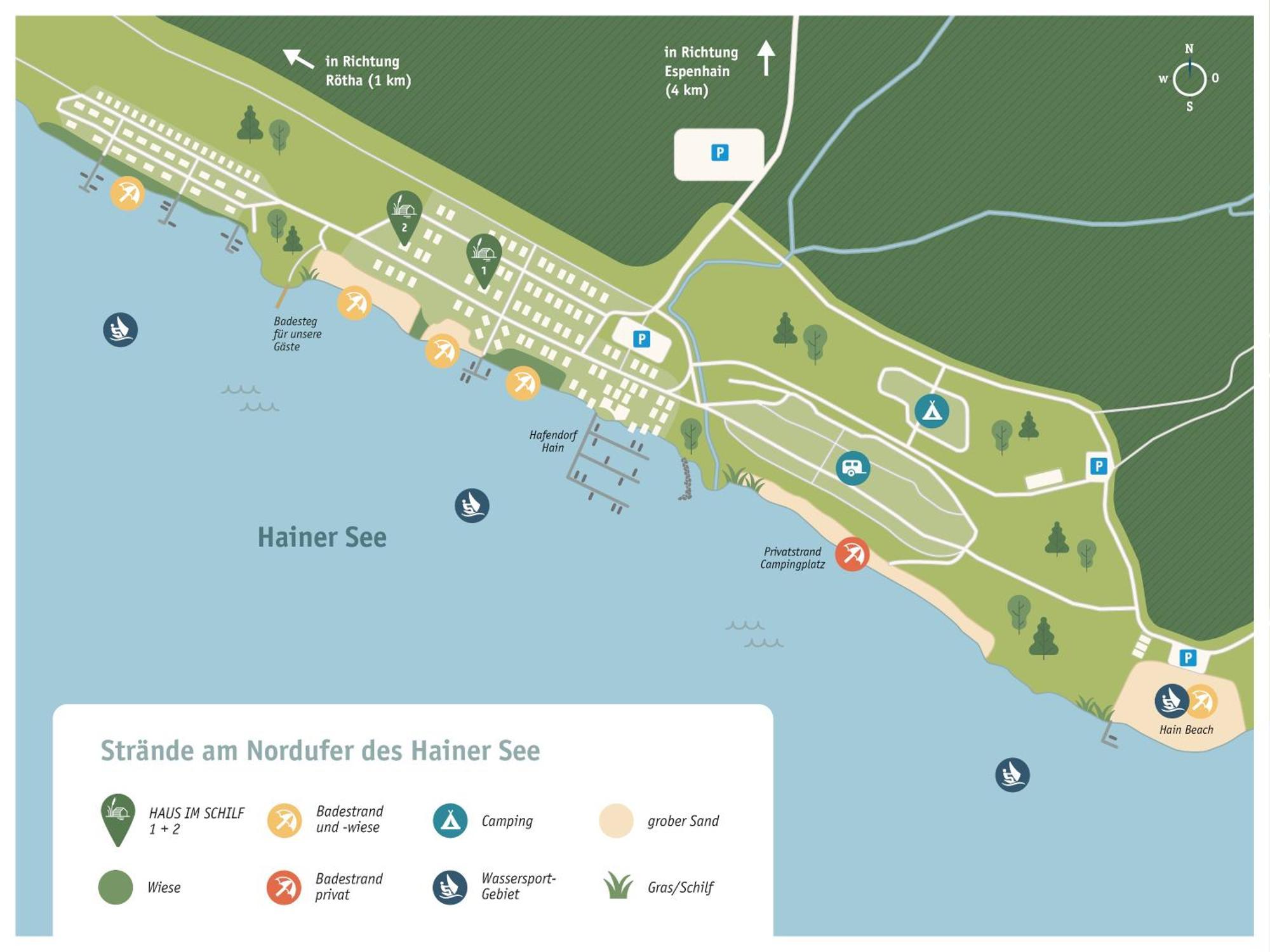 Haus Im Schilf 1 - Ferienwohnungen Am Hainer See Bei Leipzig Neukieritzsch Exterior photo